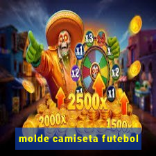 molde camiseta futebol